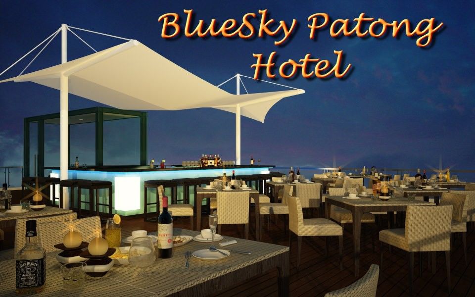 Blue Sky Patong Hotel Exterior foto
